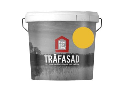 Falu Rödfärg Träfasad Ockra.